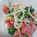 クック2RSOR0☆'s cooksnap of when they made 簡単副菜☆ほうれん草とトマトのマヨ和え.