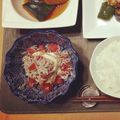 Melina87's cooksnap of when they made ☆しらす、豆腐、トマトの異色サラダ☆.