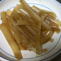 ウッピィ's cooksnap of when they made レンチンで簡単♡大根の皮のきんぴら.