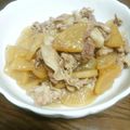 ニャンコな母's cooksnap of when they made 豚肉と大根のホッコリ煮.