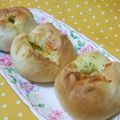 mocobaron's cooksnap of when they made 炊飯器で発酵パン（コーンマヨネーズ）.