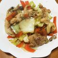 とまりよ's cooksnap of when they made 若鶏ハラミの野菜炒め.