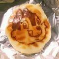 あちゃちゃクッキング's cooksnap of when they made 簡単♩3色で作る☆パンケーキアート.