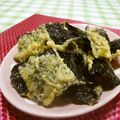 赤い電話's cooksnap of when they made 焼のりで簡単おつまみ★のり天カレー風味.