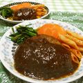 赤い電話's cooksnap of when they made 肉汁ジューシー！簡単ハンバーグ！.