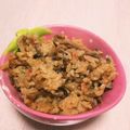 まぁゃん♪'s cooksnap of when they made ☆余った牛挽肉で炊込みご飯☆.