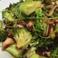 クック7G6L7A☆'s cooksnap of when they made タコとブロッコリー、豆苗のピリ辛炒め.