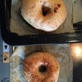サルのまりりん's cooksnap of when they made ほんのり甘酒香るベーグル(甘さ控えめ).