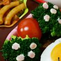 ぴょん吉Cafe's cooksnap of when they made ブロッコリー　ｄｅ　ピンクのお花.