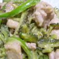 Rick_t's cooksnap of when they made ゴーヤとピーマンと豚肉の味噌チャンプルー.