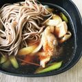 そもそもさん's cooksnap of when they made 鶏の旨味♡簡単つけ汁蕎麦.
