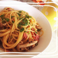 ちぃちゃン's cooksnap of when they made 簡単10分きのことベーコンの和風パスタ.