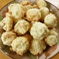 クックBQFKTU☆'s cooksnap of when they made 和クッキー☆すりごま・醤油せんべい入り☆.