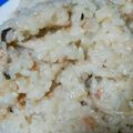 yukariin's cooksnap of when they made 炊飯器で簡単チーズピラフ☆.