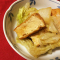 りらたそ's cooksnap of when they made 楽ちん♪ヘルシー♪白菜と厚揚げ炒め.