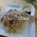 mio*.'s cooksnap of when they made もやしと豚ばら肉の蒸し焼き.