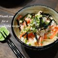 bobitin's cooksnap of when they made ランチにﾋﾟｯﾀﾘ♪かにツナ丼!!.