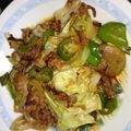 ★くまた★☆'s cooksnap of when they made ピーマンとキャベツの肉味噌炒め.