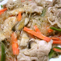J・0505's cooksnap of when they made ご飯がすすむ☆豚肉と春雨の炒め物.