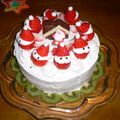ｓｕｚｕｃｈｕｎ's cooksnap of when they made サンタがうちにやってくる☆クリスマスケーキ☆.