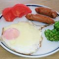 ﾍﾞﾋﾞよしﾏﾏ's cooksnap of when they made カリカリチーズ目玉焼き.