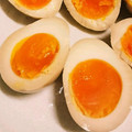 チョコパウダー's cooksnap of when they made しっとり♡固ゆで卵(しっかり半熟？).