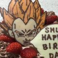 よcco's cooksnap of when they made ドラゴンボールのキャラチョコプレート.