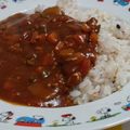コズクック's cooksnap of when they made カットトマトで、簡単ドライカレー！！.