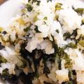 yumiasaj's cooksnap of when they made 新鮮な大根葉が手に入ったら　菜飯を作ろう.