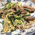 クックDYO7CT☆'s cooksnap of when they made ☆簡単☆豚肉のニラもやし炒め.