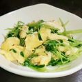❀みぃ❀'s cooksnap of when they made ピンチな時の一品☆豆苗と卵の彩り炒め.
