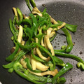 クックSVH0NM☆'s cooksnap of when they made お弁当に～超簡単エリンギとピーマン炒め.
