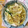 ぱにぱる's cooksnap of when they made 豆もやしとササミとキュウリの中華サラダ.