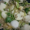 料理作造's cooksnap of when they made 挽肉と里芋の炒め煮.