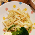 eiyoushi's cooksnap of when they made もやしとちくわのカレーマヨネーズ和え.