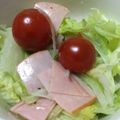 ｋｕｍｉｔｙ's cooksnap of when they made レタスとハムのさっぱりサラダ.