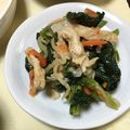 ルナＰボール's cooksnap of when they made ほうれん草と湯葉のお浸し.