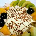 Ｒma's cooksnap of when they made ジョジョ＊キャラチョコ.