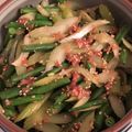 Millie2's cooksnap of when they made セロリのゴマ梅肉和え.