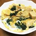 YUKIKI☆'s cooksnap of when they made 高野豆腐の卵とじ丼.