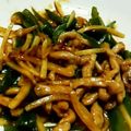 yu28r's cooksnap of when they made 青椒肉絲.
