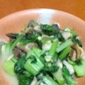 usapon７２７'s cooksnap of when they made チンゲン菜とツブ貝の塩炒め.