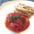 ネスター's cooksnap of when they made 万能トマトソースde柔らかハンバーグ♡.
