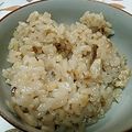 かぴーな's cooksnap of when they made 圧力鍋でおこげが美味しい鶏ごぼうごはん.