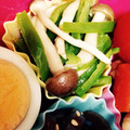 kSayu1209's cooksnap of when they made ピーマンとしめじの炒め.