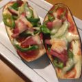 しみぴ's cooksnap of when they made ナスで♡ピザ風オードブル♪.