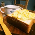＊ＡＫＯＲＩ＊'s cooksnap of when they made 濃厚スクランブルエッグトースト.