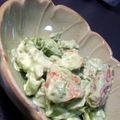 めけてー's cooksnap of when they made えびとアボガドの柚子胡椒マヨ和え.