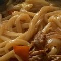 ふわ☆うさ's cooksnap of when they made めんつゆ+ｿｰｽで家の焼きうどん♪.