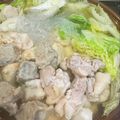 TAIkid's cooksnap of when they made 【話題入り】鶏肉と白菜の白だし鍋.